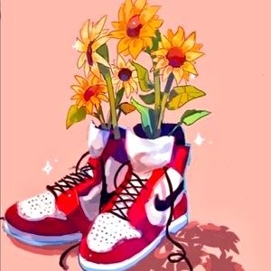 Air Jordan 1 Sneaker head canvas